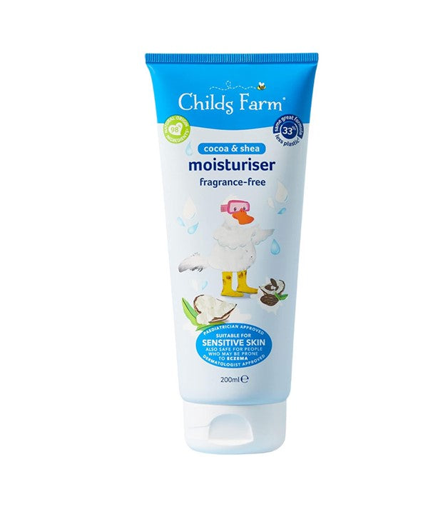 Childs Farm Cocoa And Shea Moisturiser 200ml